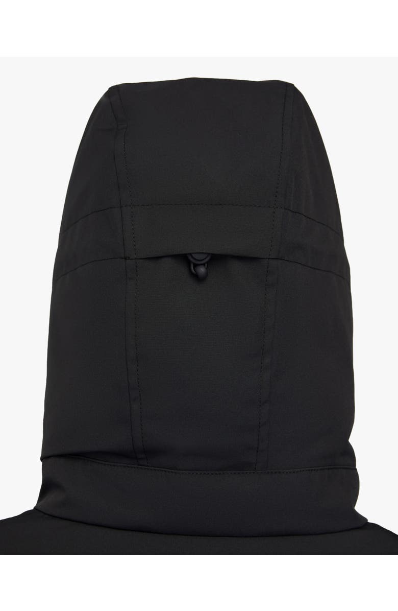 Quartz Co. CHAMPLAIN | Hooded Down Winter Jacket, Alternate, color, Black