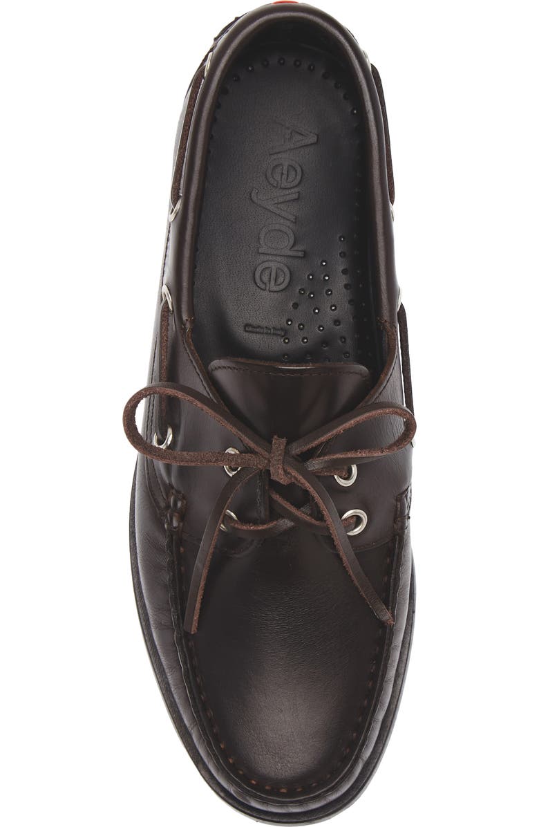 aeyde Harris Flat, Alternate, color, Moka