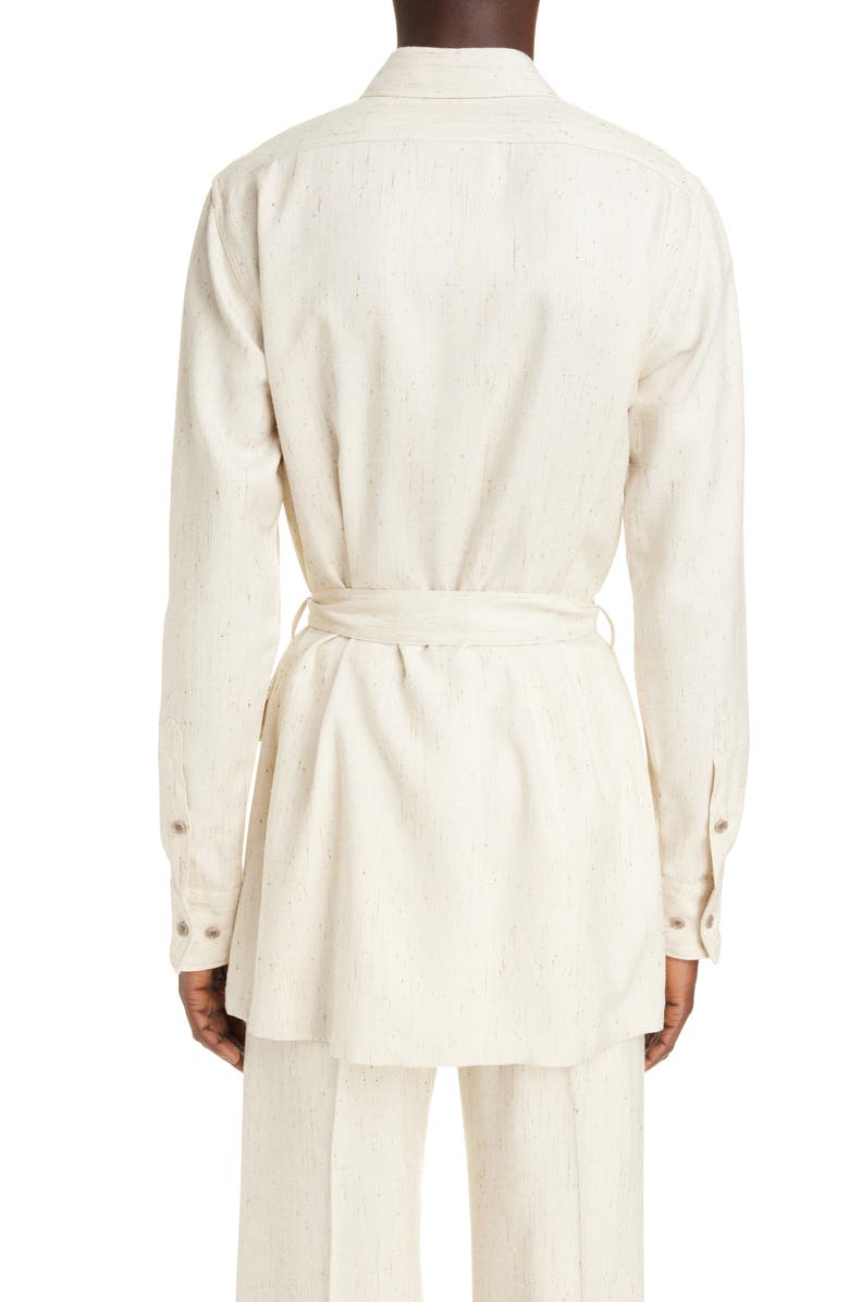 Dries Van Noten Columbia Twill Shirt Jacket, Alternate, color, 