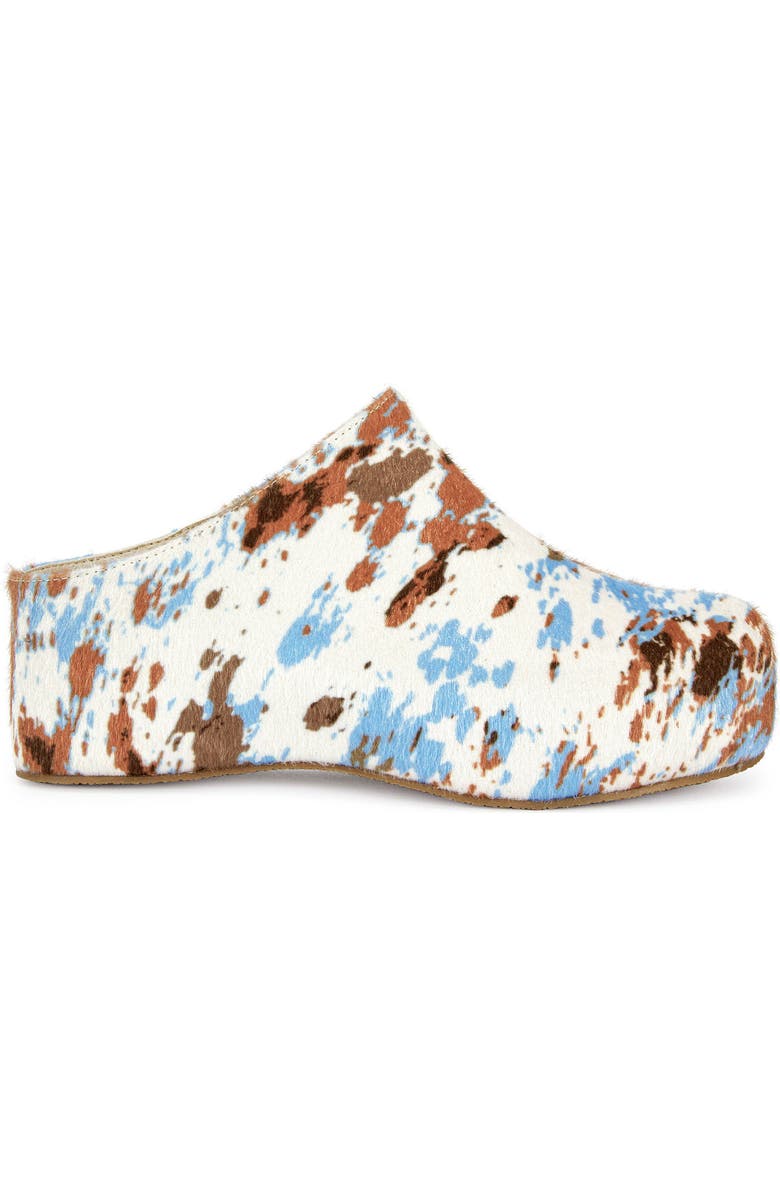 AZALEA WANG Darwin Faux Calf Hair Clog, Alternate, color,