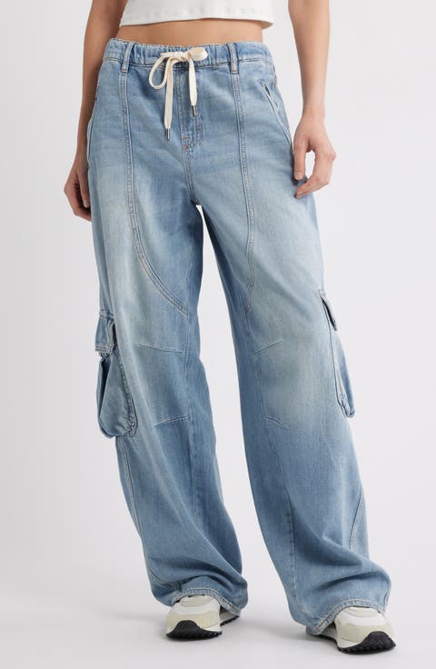Cargo Barrel Jeans