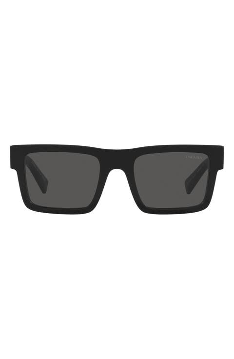 52mm Rectangular Sunglasses