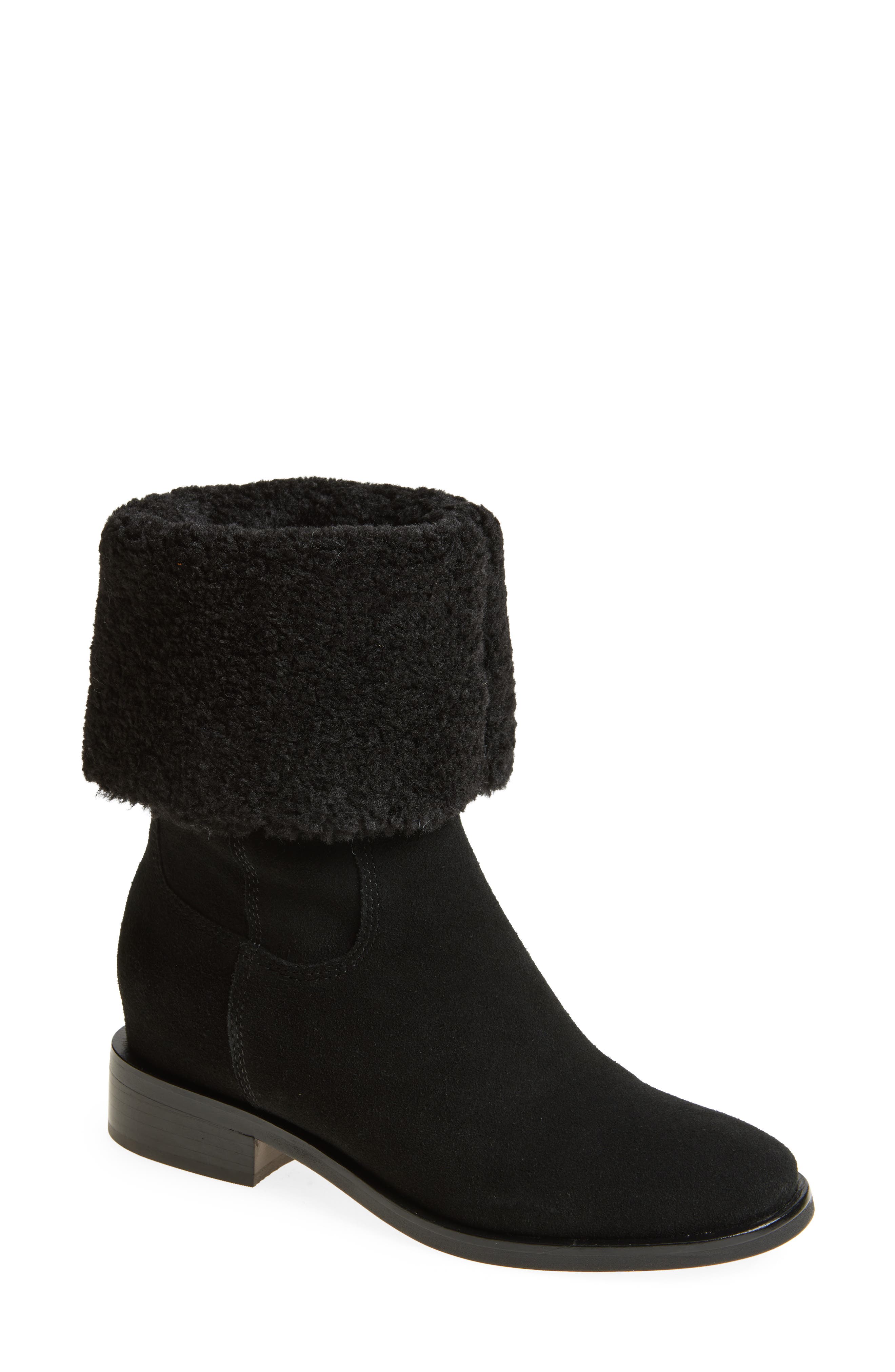 Dolce Vita Kedra H2O Waterproof Boot, Alternate, color, Onyx Suede H2o