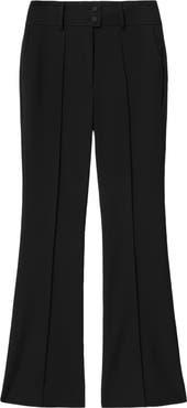 AllSaints Astra Pleated Flare Leg Pants