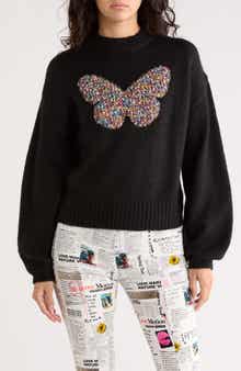 Desigual Butterfly Knit Sweater