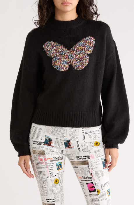 Desigual Butterfly Knit Sweater