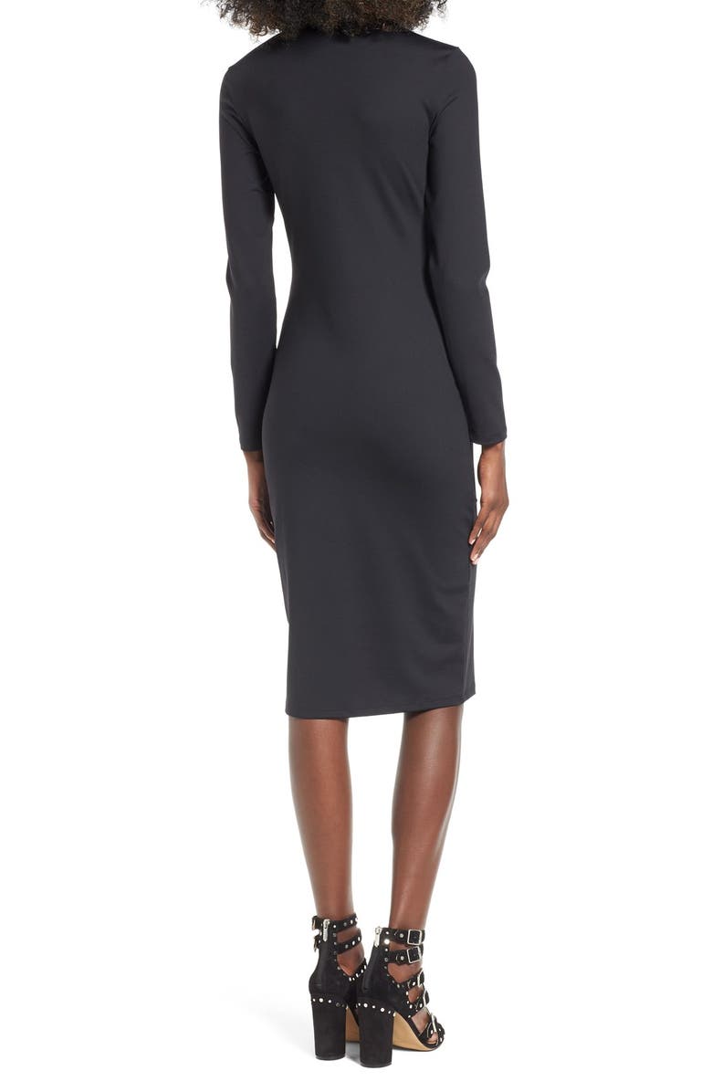 Leith Mock Neck Dress, Alternate, color, 