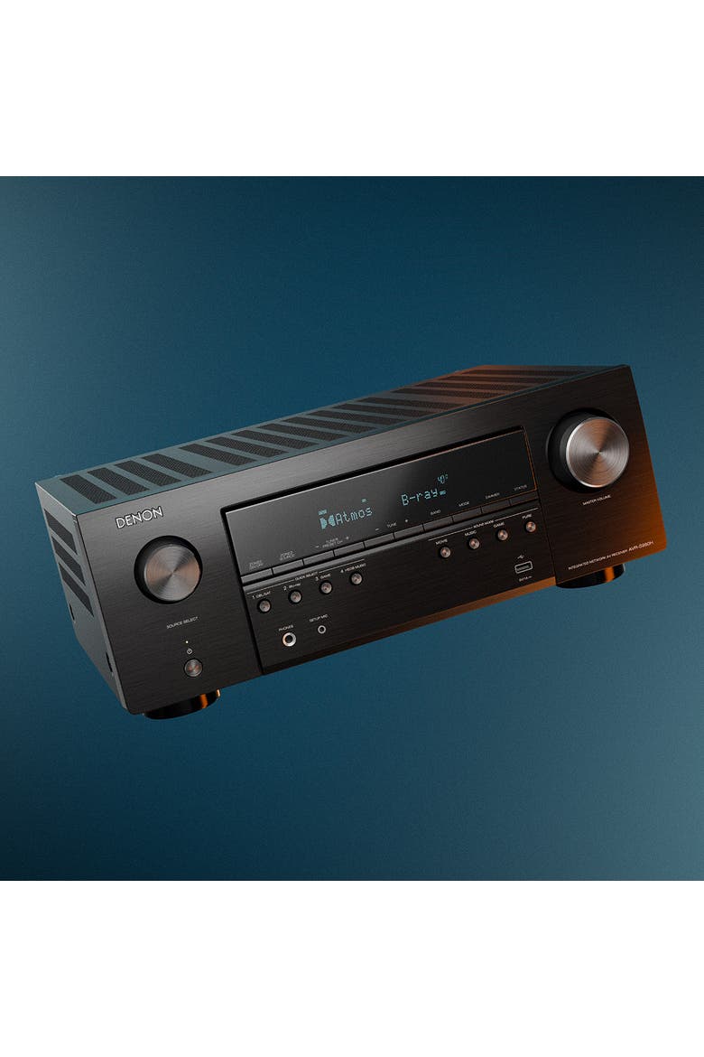 AVR-S980H 7.2 Channel 8K Home Theater Receiver with Dolby Atmos & HEOS Built-In, Alternate, color, Black