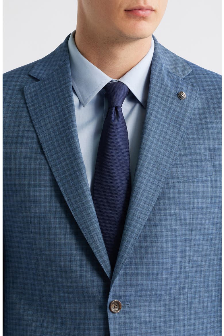 Esprit Box Check Suit, Alternate, color, BLUE
