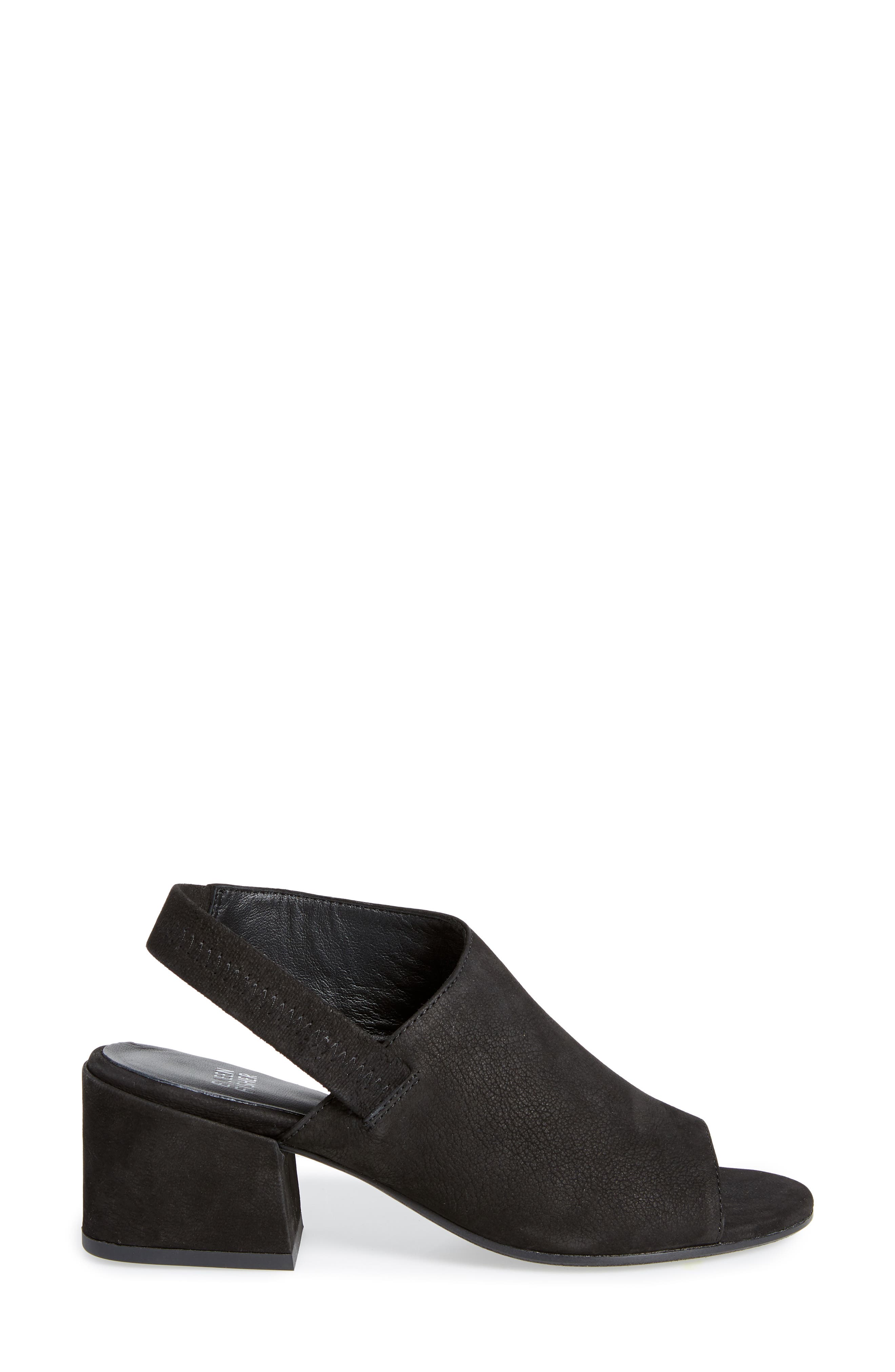 Eileen Fisher Leigh Asymmetrical Slingback Sandal, Alternate, color, 