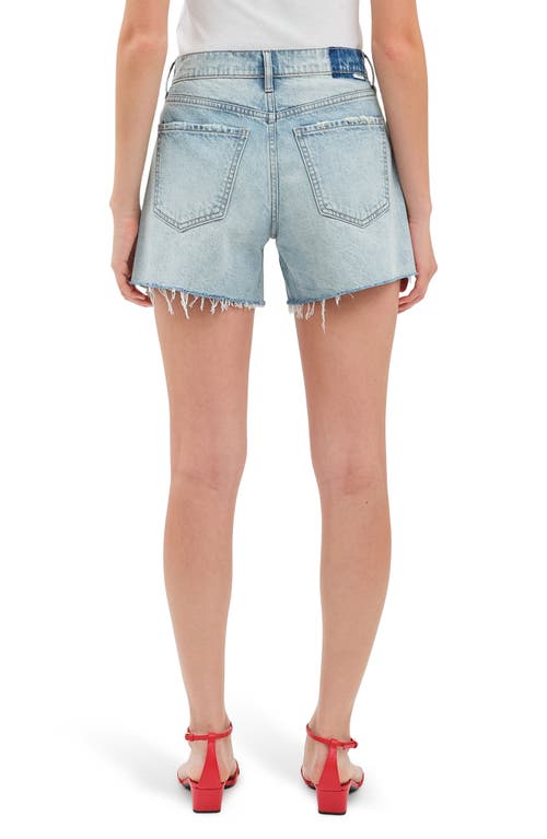 DAZE DAZE CROSSROAD MID RISE DENIM CUTOFF SHORTS