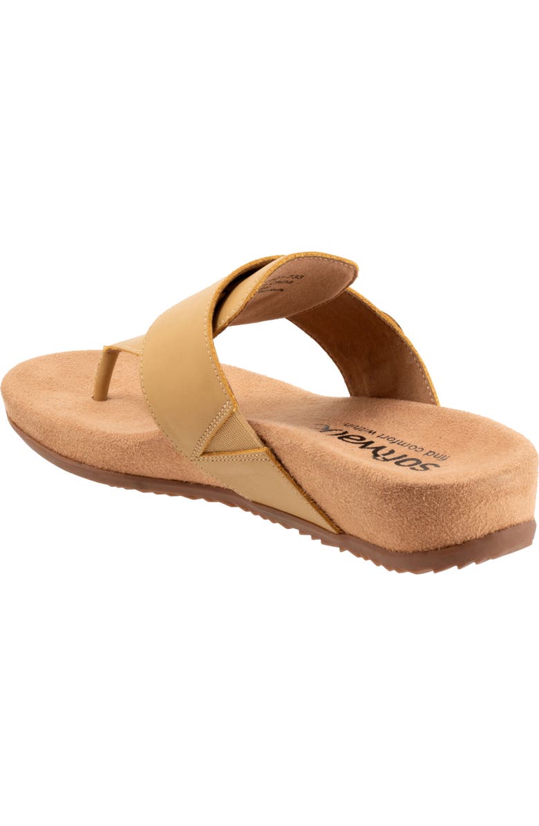 SoftWalk<sup>®</sup> Belize T-Strap Sandal, Alternate, color, Dusk Yellow
