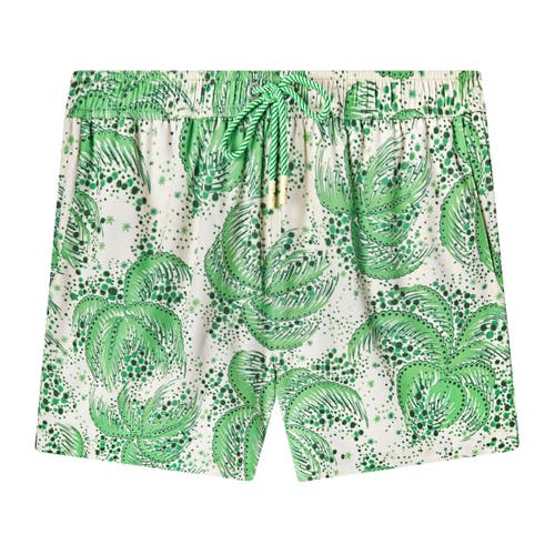 TOMBOLO TOMBOLO PALM FRONDS SWIM TRUNKS