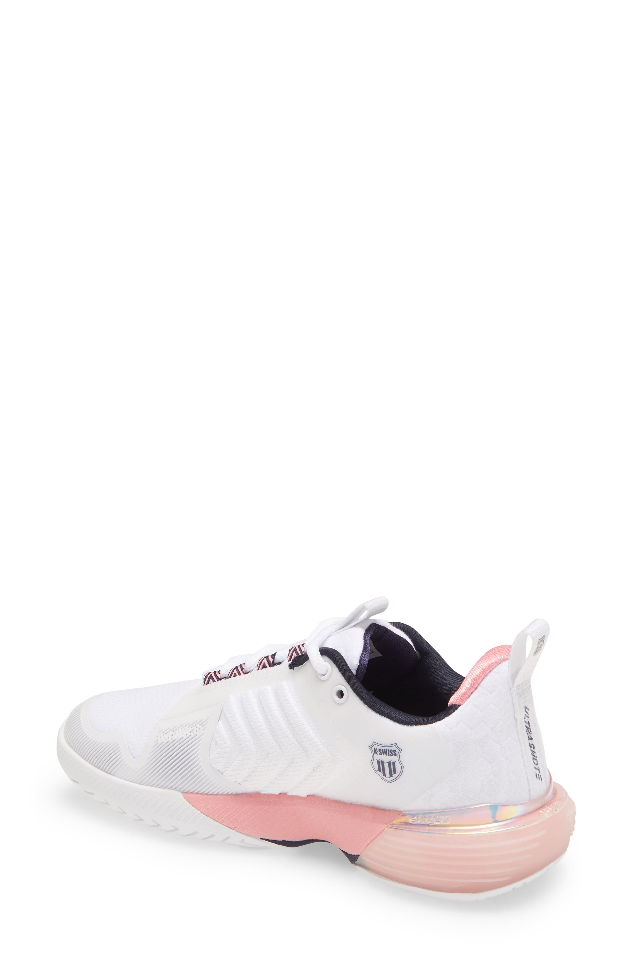 EleVen by Venus Williams The Glow Up by EleVen by Venus Williams x K-Swiss Ultrashot 3 x Eleven Glow Tennis Shoe, Alternate, color, 