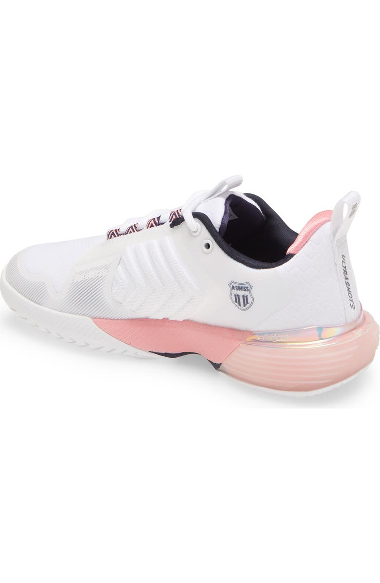 EleVen by Venus Williams The Glow Up by EleVen by Venus Williams x K-Swiss Ultrashot 3 x Eleven Glow Tennis Shoe, Alternate, color,
