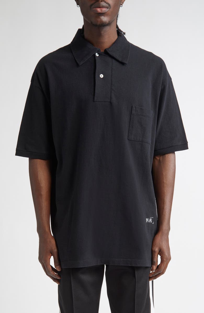 Maison Margiela Cotton Pocket Polo, Main, color, 