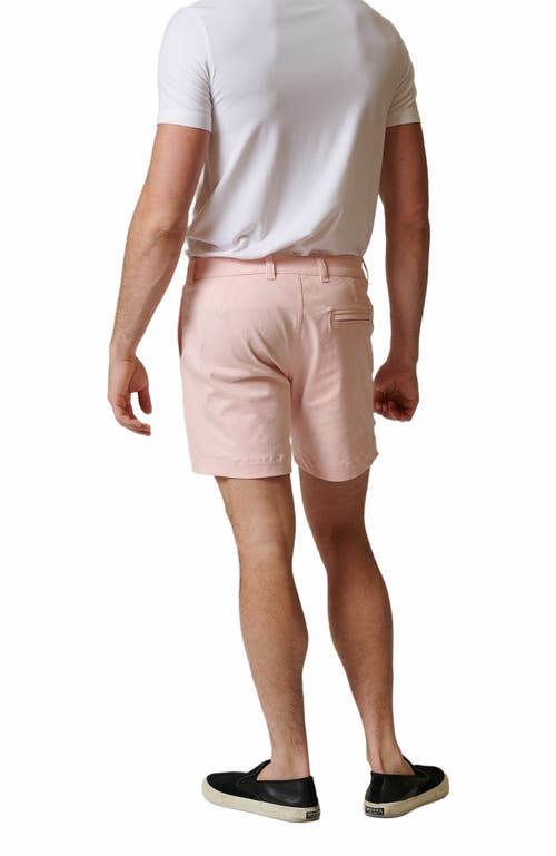 Leisure Lab Stretch Cotton Chino Shorts In Multi