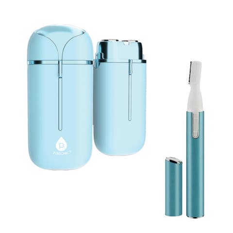 Perfect Precision Facial Trimming, Brow Styling, and Painless Shaving in One Kit