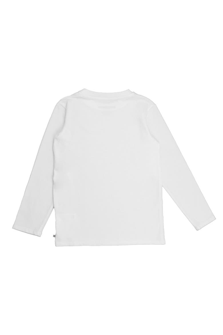 Boys Long Sleeve Basic Tee, Alternate, color, White