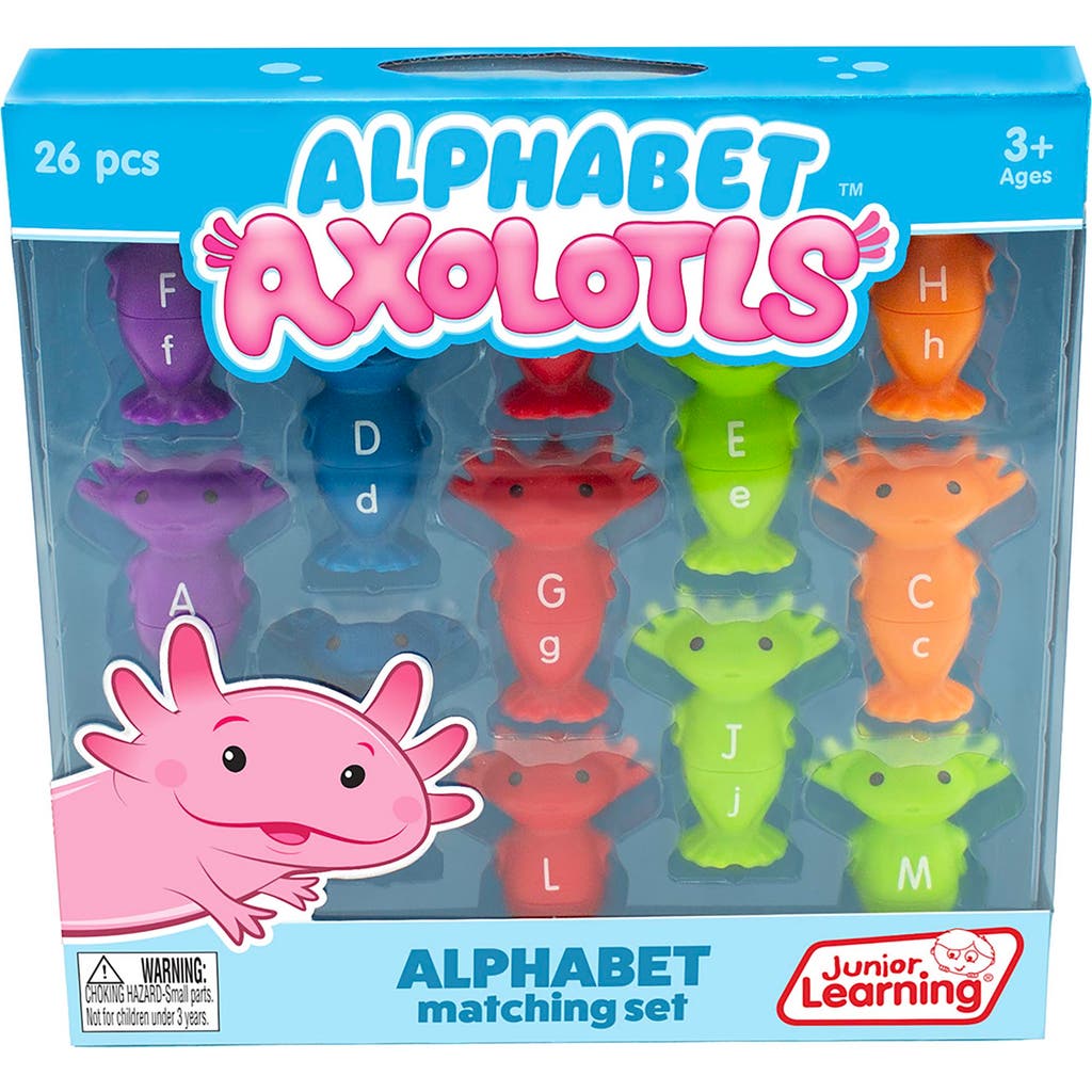 Junior Learning Alphabet Axolotls Game Match Upper & Lowercase Letters in Multicolored  product