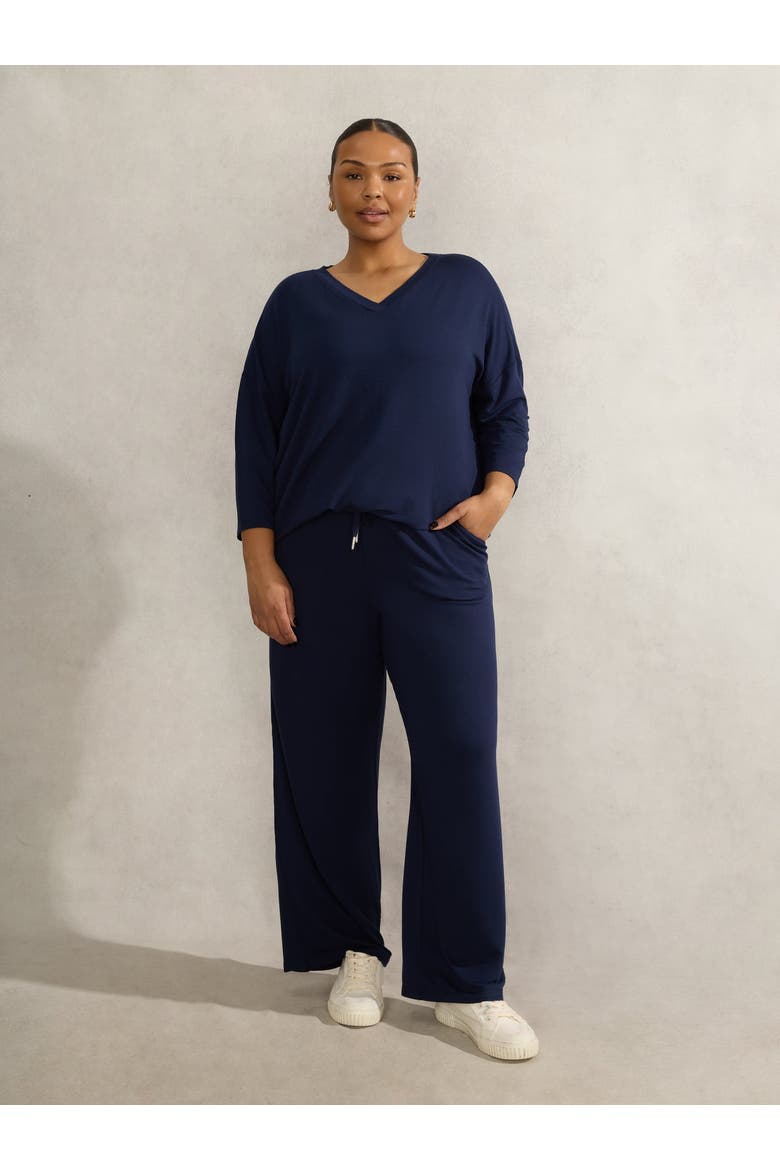 Supersoft Straight Leg Pant, Main, color, Navy
