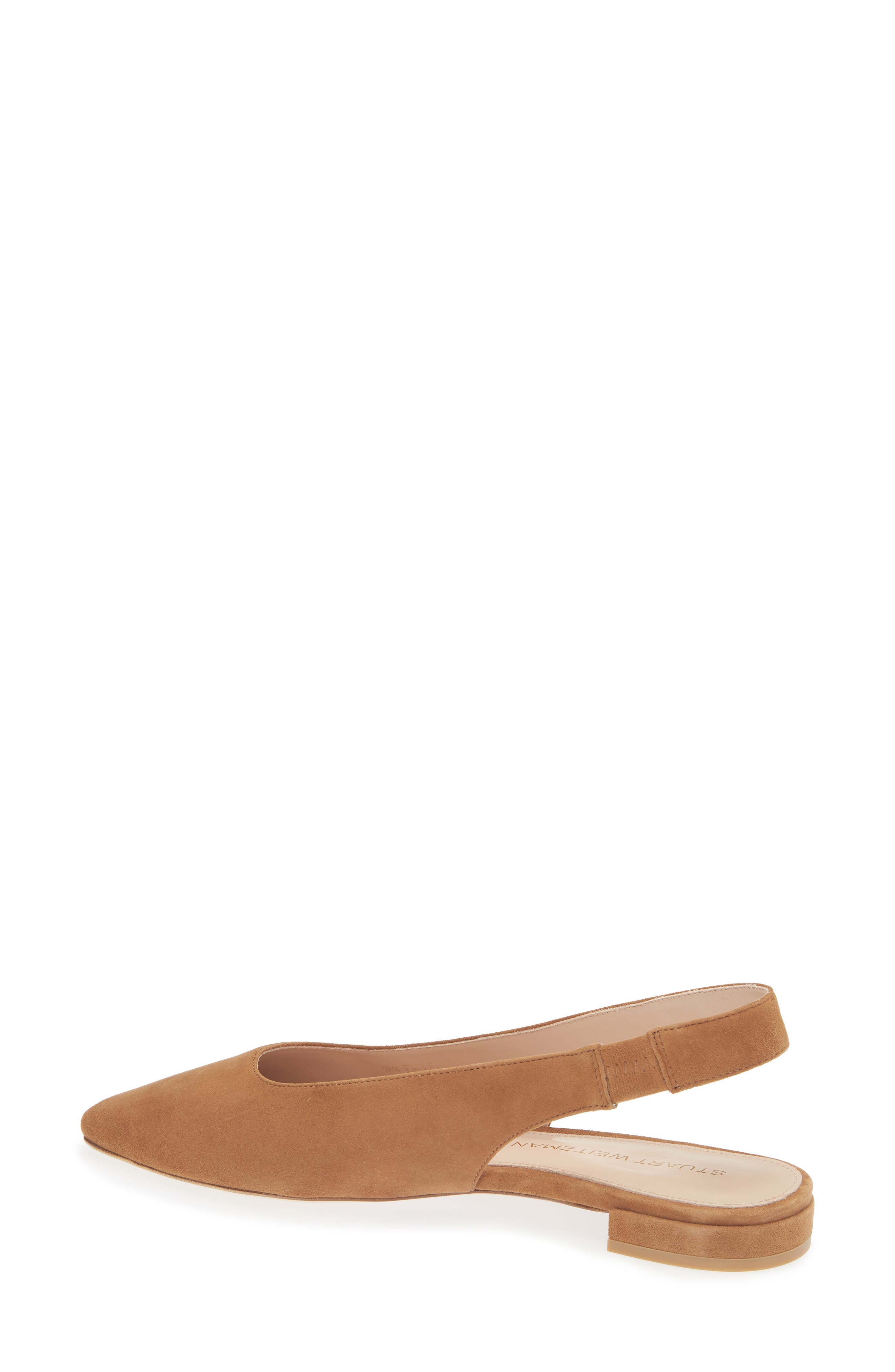Stassi Slingback Flat, Alternate, color, TOASTEDALMOND