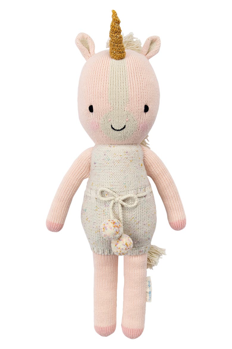 Little Ella the Unicorn Stuffed Animal, Main, color, PINK