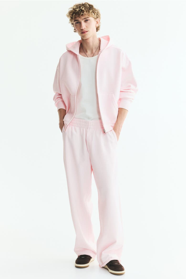 Relaxed-fit Cotton Sweatpants, Main, color, Light pink
