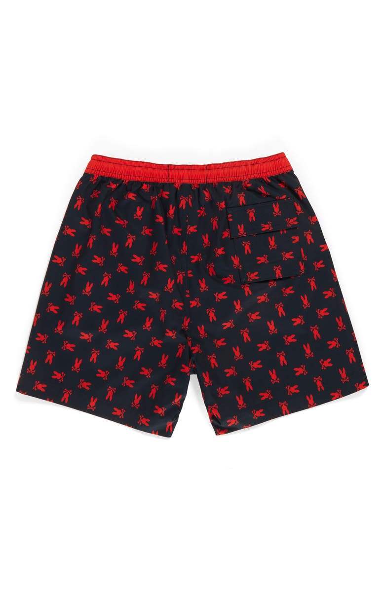 Psycho Bunny Kids' Cary Swim Trunks, Alternate, color, 