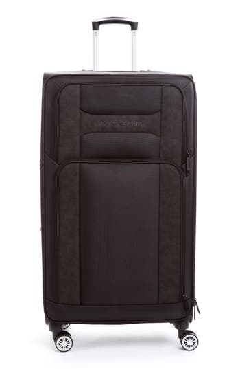 Lucky Brand Scout 32-inch Hardside Spinner Packing Case In Black