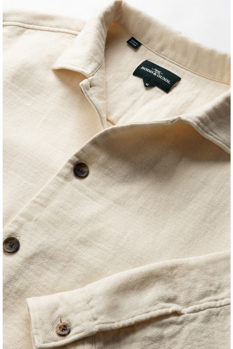Newland Pass Cotton Overshirt, Alternate, color, NATURAL