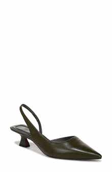 Devin Kitten Heel Slingback Pump