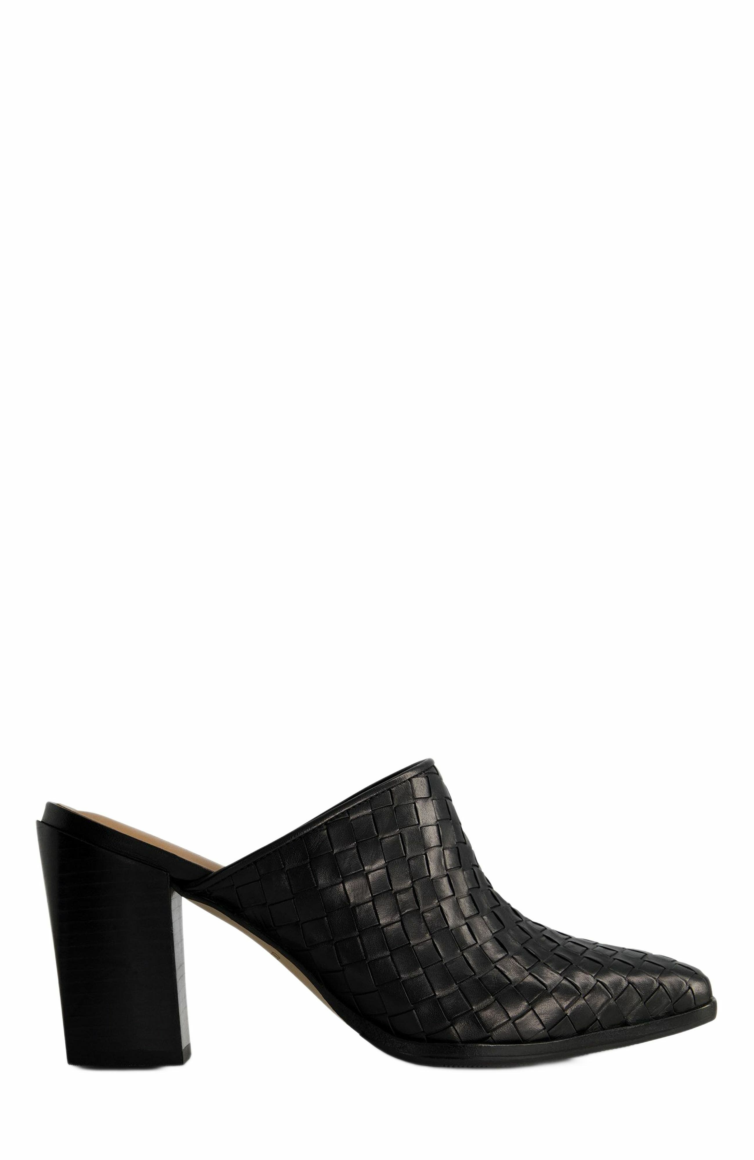 Bernardo Footwear Britt Woven Heeled Mule, Main, color, 