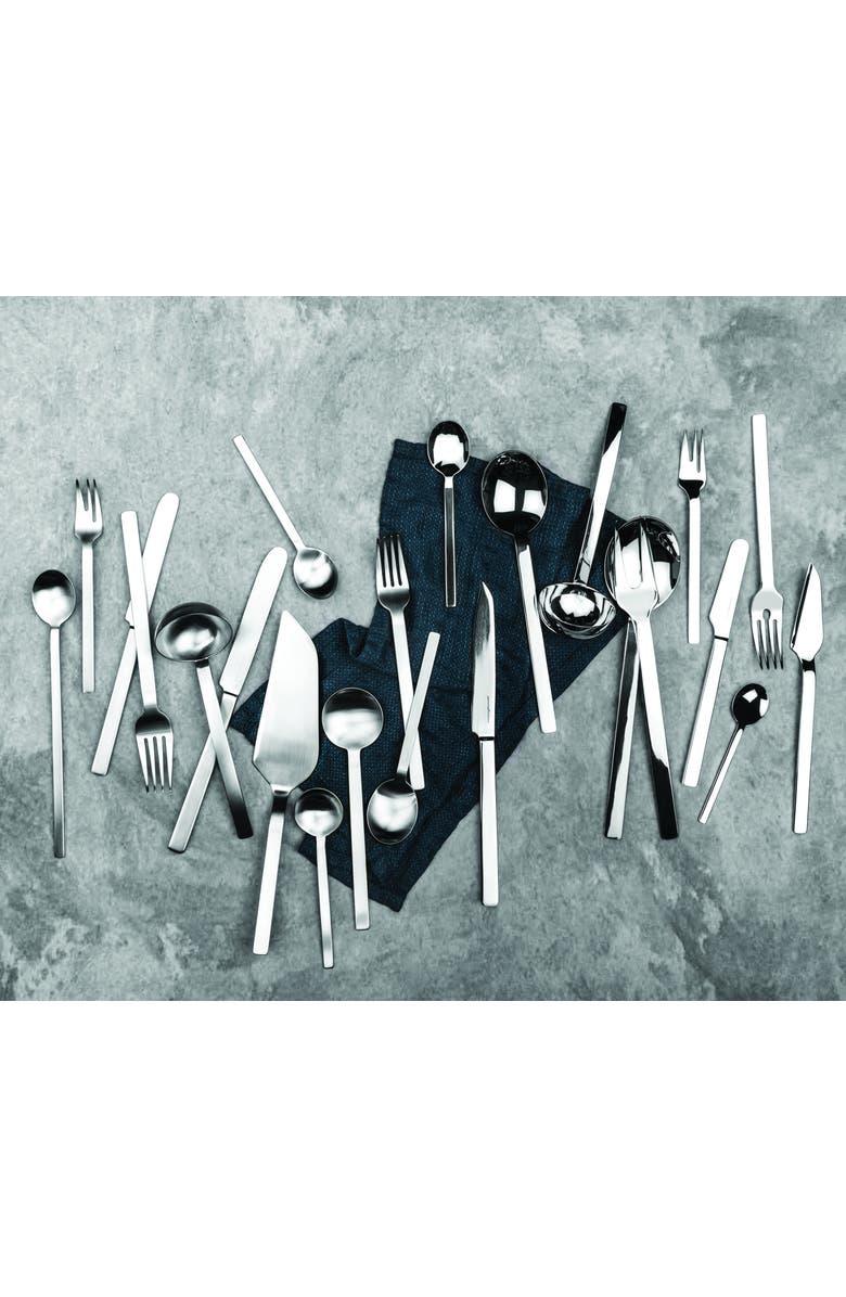 Mepra Stile By Pininfarina Cake Fork Set - 6 Pieces, Alternate, color, Silver