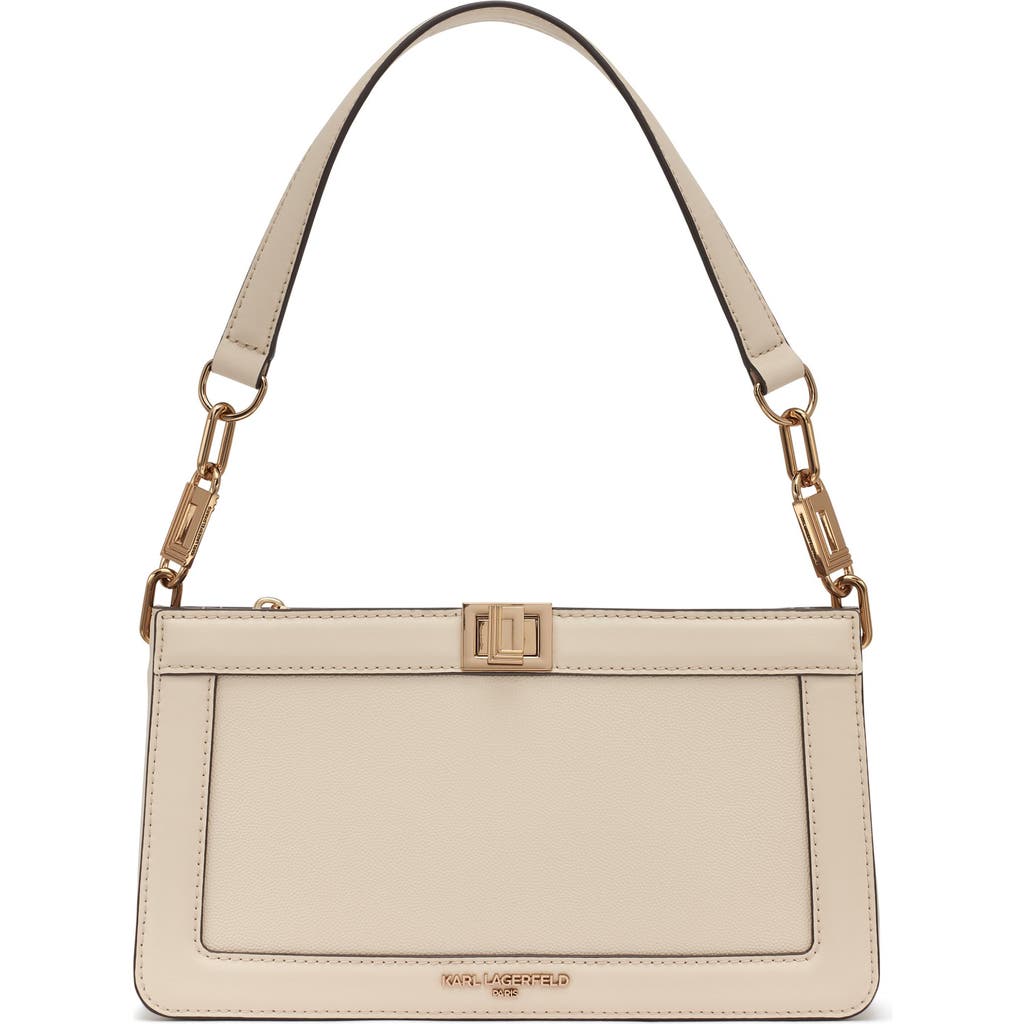 Karl Lagerfeld Paris Ivette Shoulder In Brown