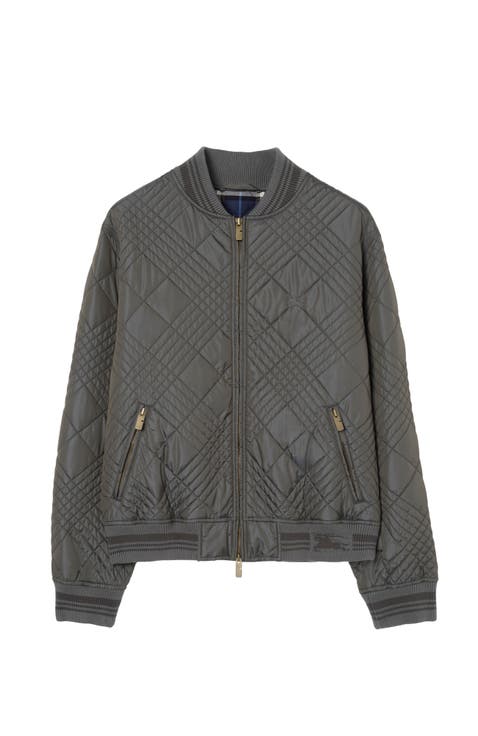 Quilted Nylon Barn Jacket