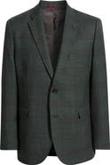 Johnston & Murphy Townsend Plaid Wool Sport Coat