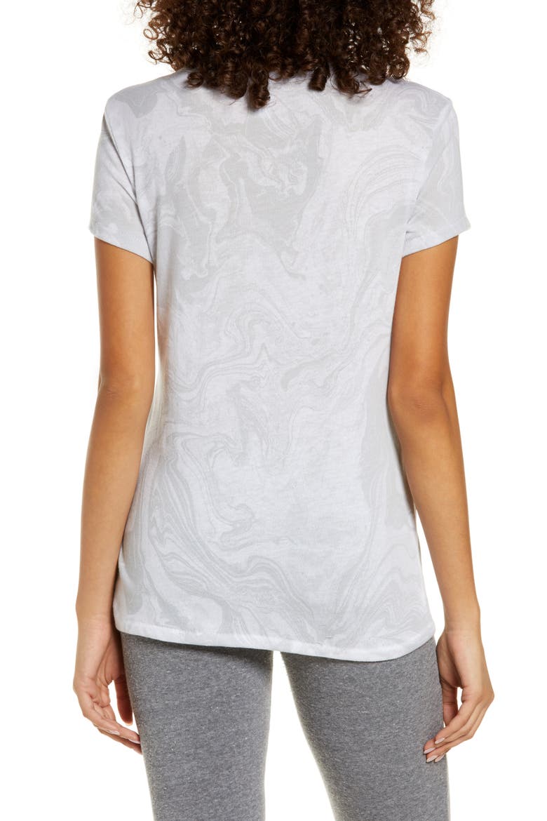 Ideal Print Tee, Alternate, color, WHITE MARBLE
