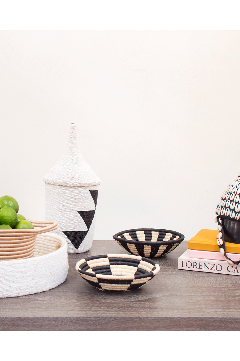 Mini Geo Raffia Plateau, Alternate, color, None