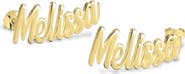 MELANIE MARIE Personalized Name Stud Earrings