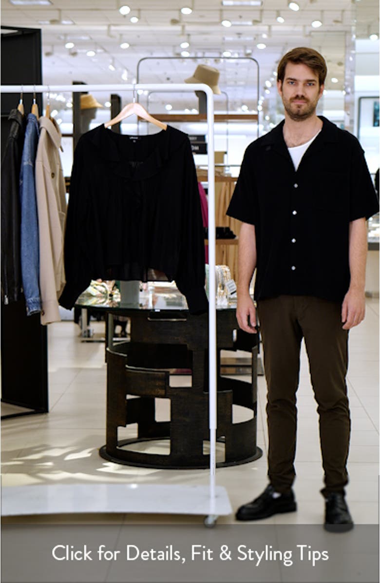 Ruffle Pintuck Long Sleeve Top, sales video thumbnail