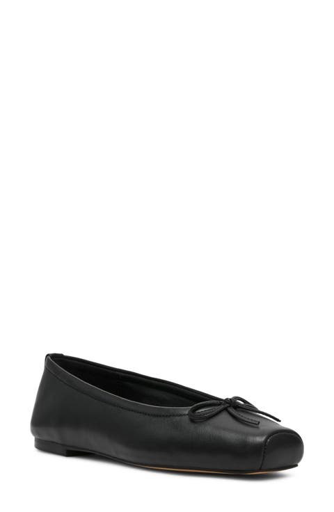Eleve Square Toe Flat
