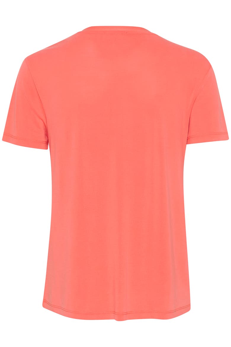 Columbine Short Sleeve T-Shirt, Alternate, color, Hot Coral