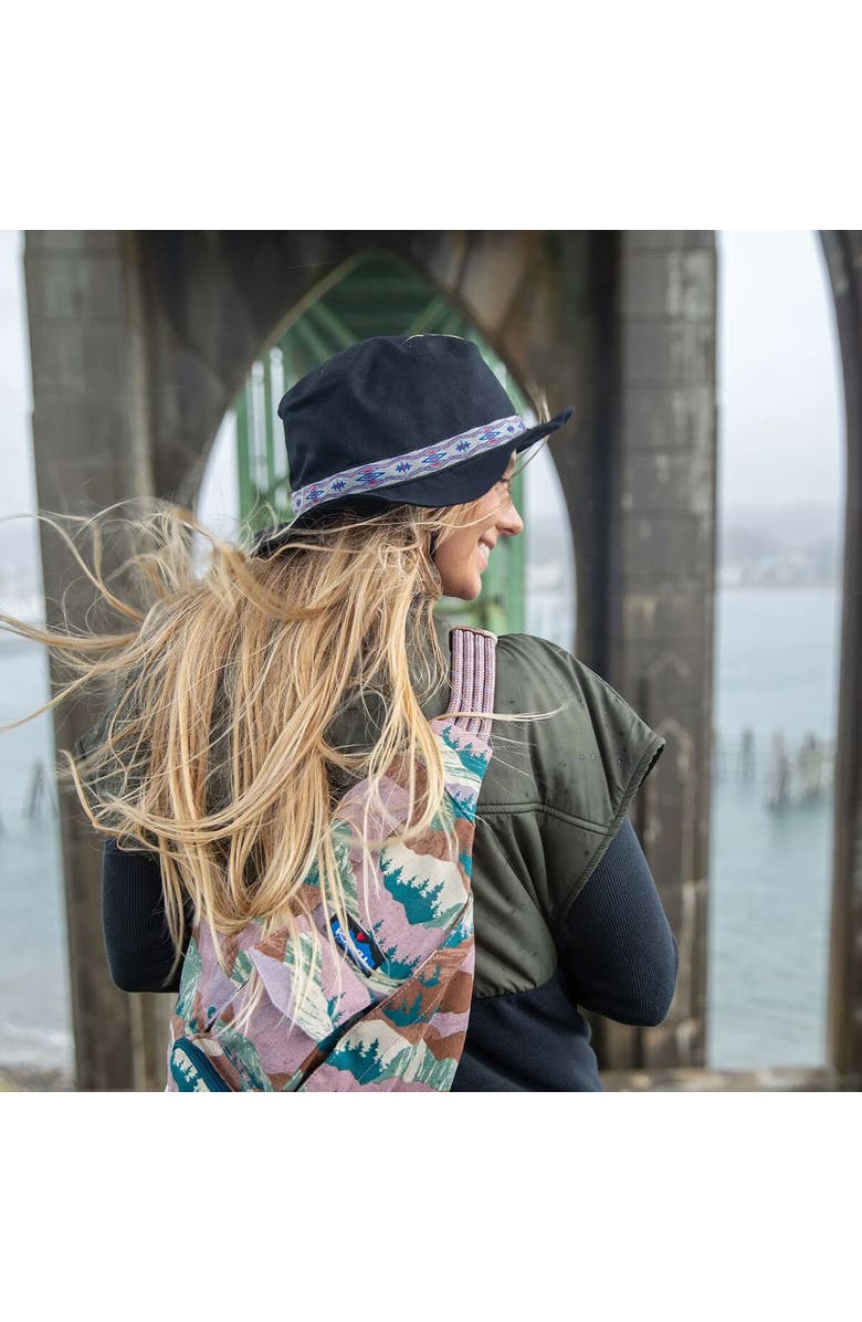 KAVU Organic Strap Bucket Hat, Alternate, color, Jet Black