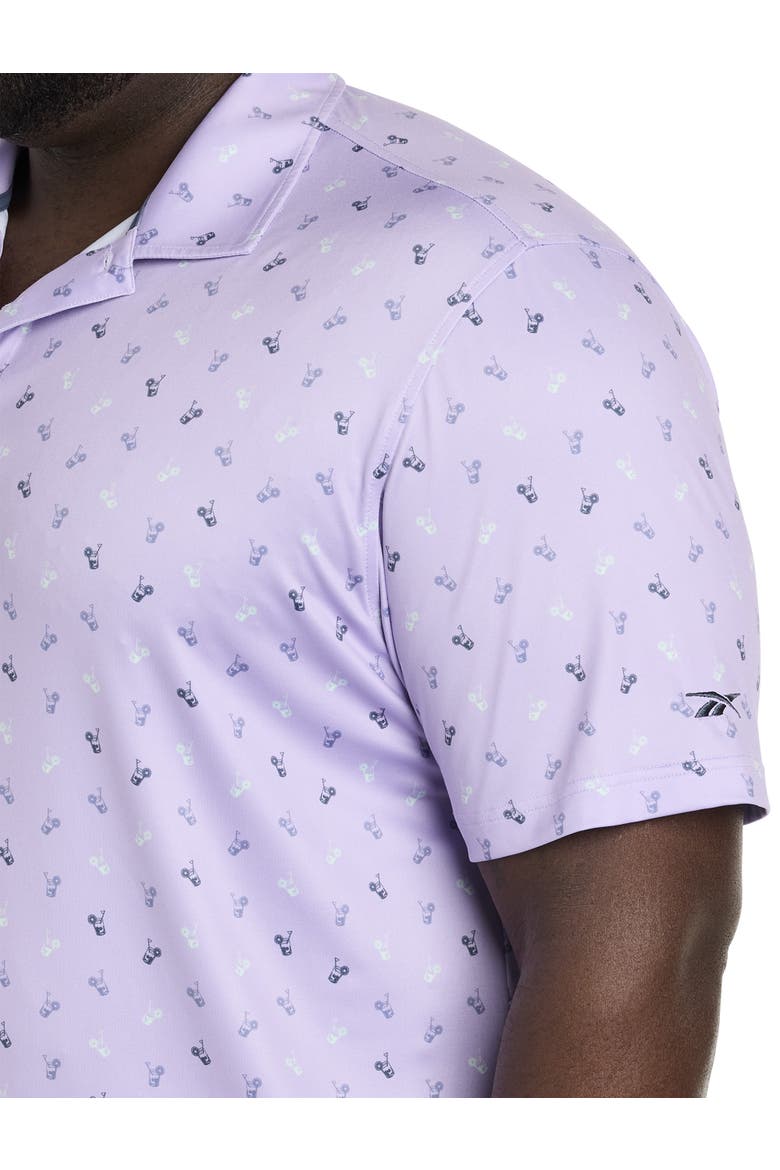 Beverage Performance Polo Shirt, Alternate, color, PURP OASIS