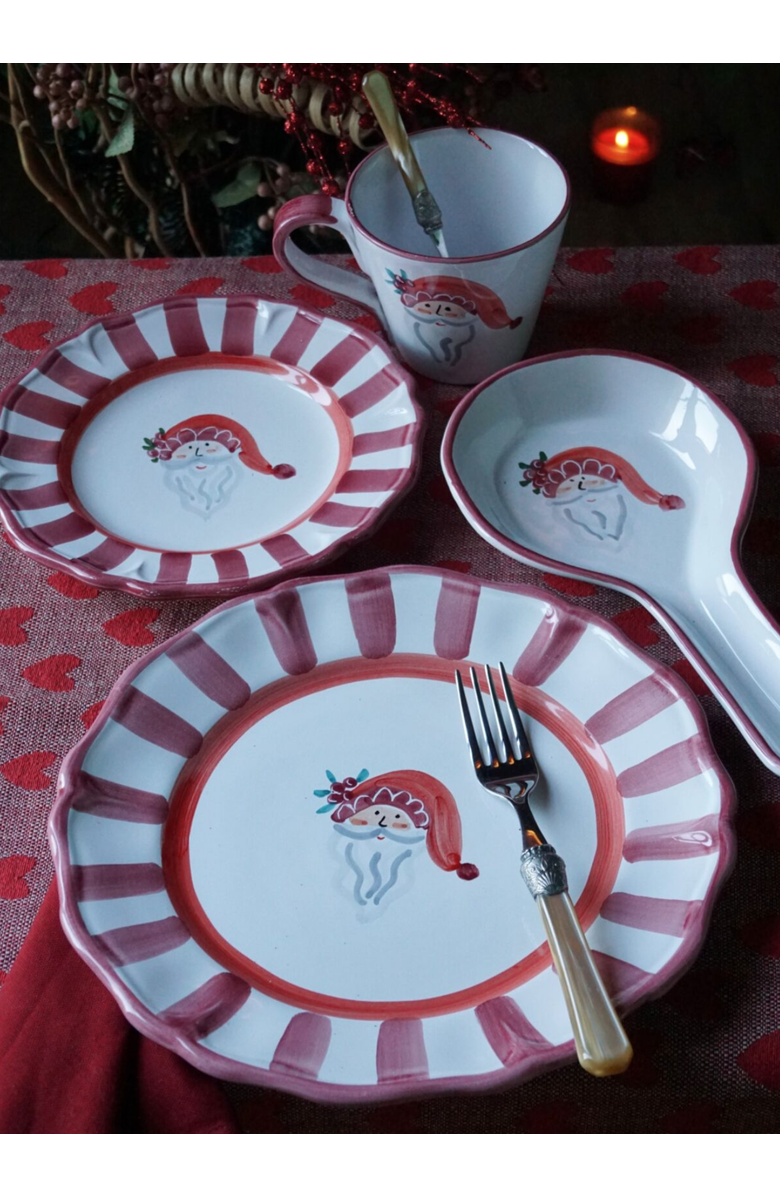 LA GABBIANELLA Allegro, Red - Dinner Plate, Alternate, color, Red