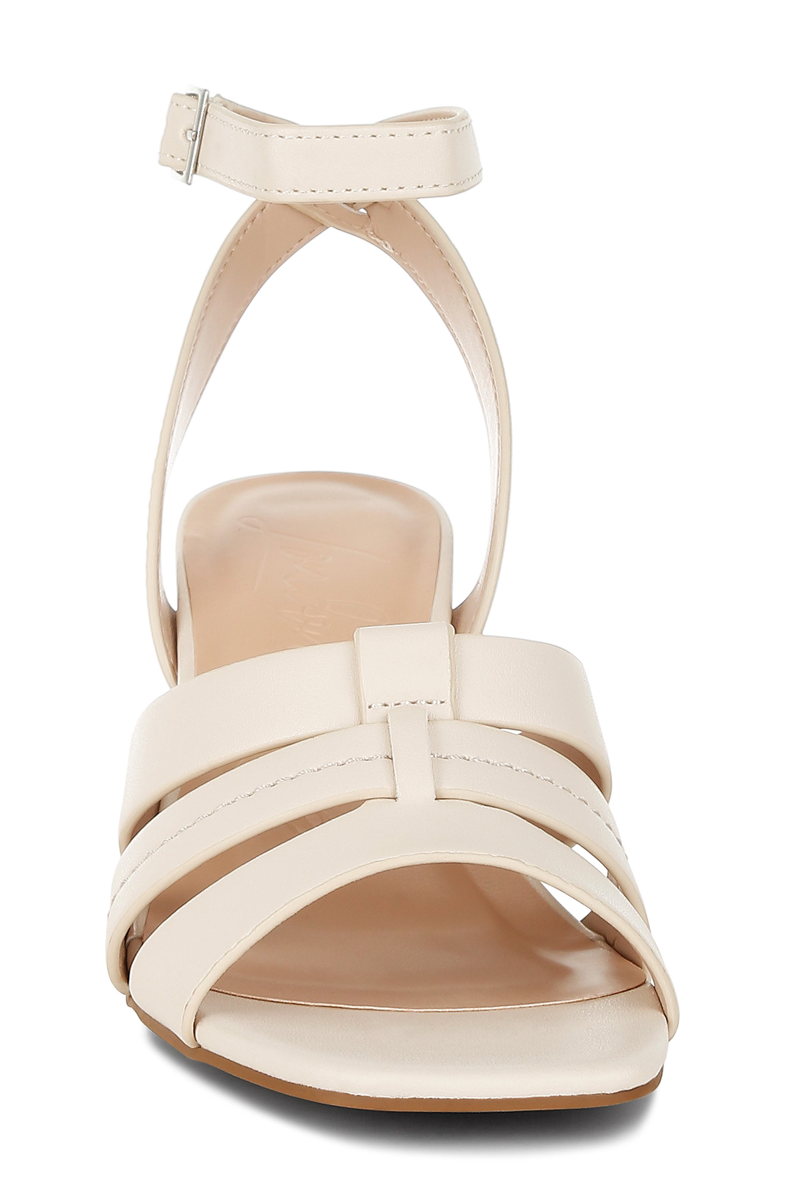 Signora Ankle Strap Sandal, Alternate, color, BEIGE