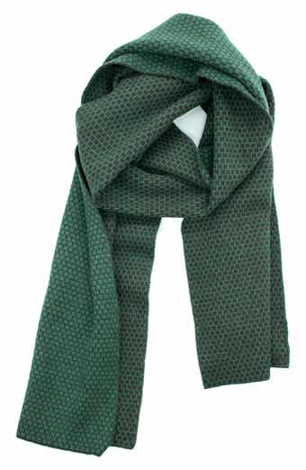 Geometric Knit Scarf