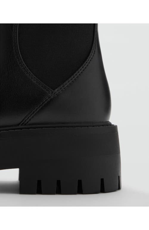 MANGO MANGO LUG SOLE CHELSEA BOOT 