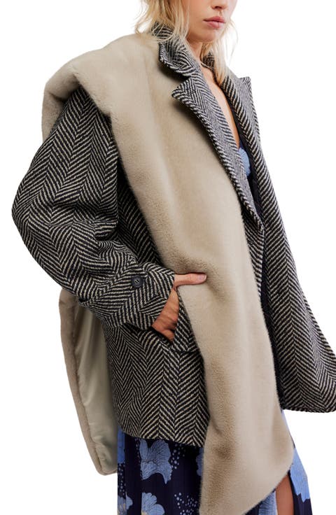 Snow Angel Faux Fur Scarf